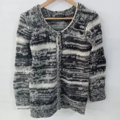 値下◎4.9◎S744P◎BEAUTY&YOUTH◎ノーカラージャケット◎ニット