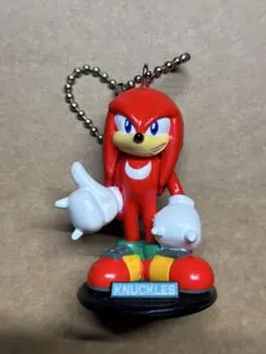 ソニックアドベンチャー キーチェーンフィギュア ナックルズのサムネイル