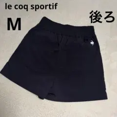 【美品】le coq sportif ゴルフウェア スカートインナー付　黒　M