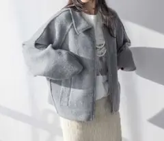 エリＺＩＰニットブルゾン　kbf ジーナシス　coen ディスコート好きにも