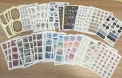 シートシール ポイントシール ３８シートまとめ売り セリア キャンドゥ