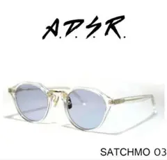 ADSR SATCHMO 03 クリアフレーム ブルーレンズのサムネイル