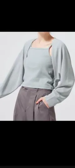 GU キャミソールセットボレロカーディガン(長袖) Mサイズ ジーユー