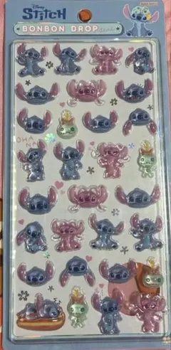 ボンボンドロップシール スティッチ