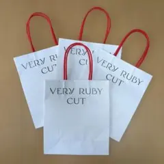 VERY RUBY CUT ベリールビーカット ショップ袋 - メルカリ