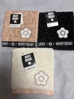 MARY QUANT タオルハンカチ 3枚セットのサムネイル