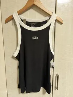 GAP リブタンクトップ ブラック ホワイトのサムネイル