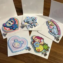 ナルミヤキャラクターズ ラバークリップ ヘアクリップ メゾピアノ ベリエちゃん