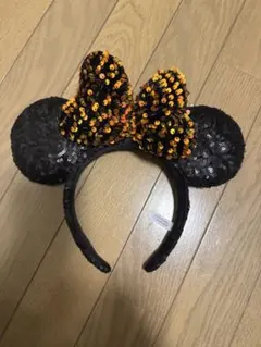 ディズニー カチューシャ スパンコール ハロウィン