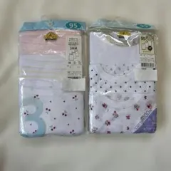 新品●女の子用タンクトップ 3枚組 ×2つ　95cm