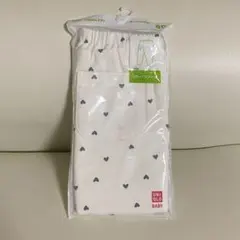 ユニクロ レギンス パンツ リラックスフィット ハート ホワイト 新品未使用☆