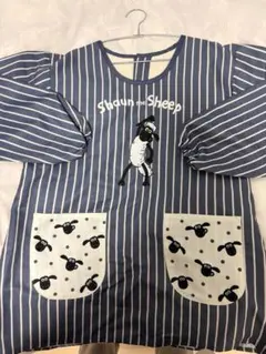 保育士エプロン・割烹着　ひつじのショーン