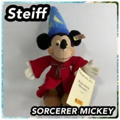 シュタイフ　ミッキーマウス　魔法使いの弟子　外箱スレへこみあり シュタイフ ミッキーマウス 魔法使いの弟子 外箱スレへこみあり - メルカリ