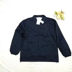 【新品タグ付】CLANE HOMME ナイロン コーチジャケット ネイビー 1
