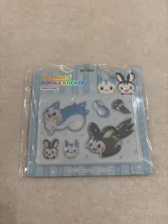 ポケモン 韓国限定 30周年記念 バブルステッカー パチリス エモンガのサムネイル