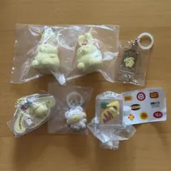 ポムポムプリン 6点セット　ガチャガチャ　食玩　まとめ売り