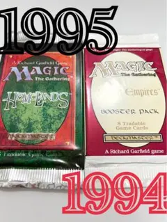MTG未開封フォールンエンパイア・ホームランド》パック廃盤絶版2P MTG未開封フォールンエンパイア・ホームランド》パック廃盤絶版2P