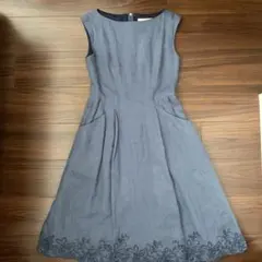 FOXEY フォクシー　ワンピース　リネン　38