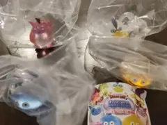 ドラゴンクエスト クリスタルモンスターズ わたぼう・ワルぼう登場編4種セット