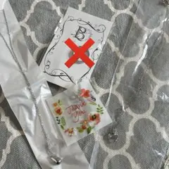 未使用 3点セット ネックレス ピアス 新品 まとめ売り