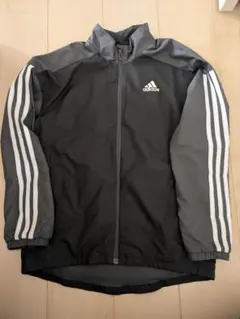 adidas ジャケット 150サイズ 黒 グレー