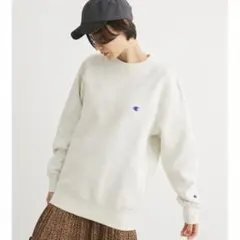 champion チャンピオン　裏起毛スウェット　C3-Y037 L エクリュ