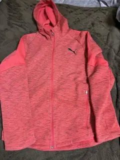 300円スタート プウマ PUMA パーカー 赤 M