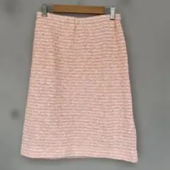 美品 Amina Rubinacci ツイード スカート ミックスヤーン ニットのサムネイル