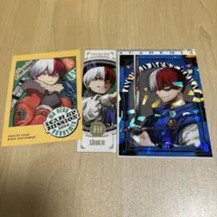 ヒロアカ　最強ジャンプ　ステッカー　ホロ　GIGA 轟　十傑　人気投票