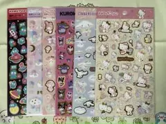 サンリオ ダイソー シール ハローキティ シナモロール クロミ 3枚セット