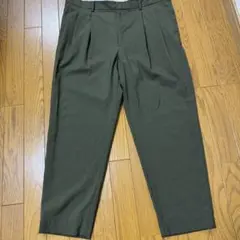 URU テーパードパンツ サイズ2 オリーブグリーンのサムネイル