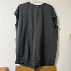 URBAN RESEARCH DOORS ノースリーブ Tシャツ ダークグレー
