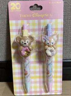 新品 フィルドウィズジョイ ボールペンセット ダッフィー　リーナベル