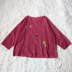 45R 歳時記 五分袖ブラウス 小花柄 グリーン系 - メルカリ