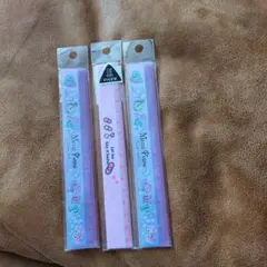 新品未使用)Mezzo Piano直線定規 15cm 3本セット！定価638円