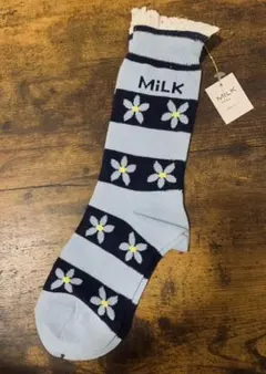 【新品・未使用】MiLK 靴下のサムネイル