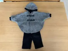50〜80cm ポンチョ　COMME CA FOSSETTE コムサフォセット