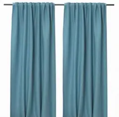 IKEA ヴィルボリ　遮光ドレープカーテン　145×200 2枚セット