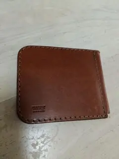 HERZ　ヘルツ　マネークリップ　財布　Ｈタイプ　ブラウンのサムネイル