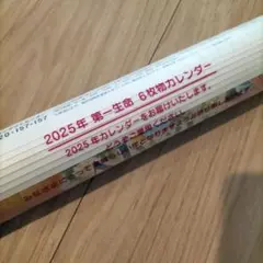 2025年 第一生命 6枚物カレンダー　ミッキーマウスのサムネイル