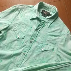 RRL プラッド ウエスタンシャツ XS