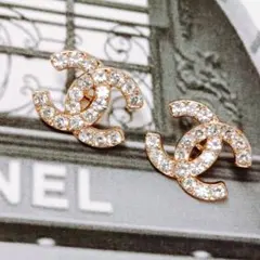 CHANEL 正規品 スペアボタン ヴィンテージ クリスタル