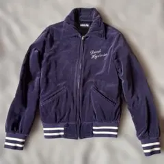 ⭐︎HYSTERIC ・刺繍入りキルティングブルゾン・パープル・レア