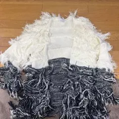 EGOIST フリンジカーディガン