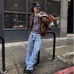 ［archive］90s sheepskinleathe A-2短丈Bomber
