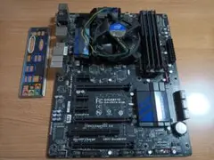 GIGABYTE マーザーボード GA-Z87X-D3H + CPU + メモリ