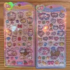 【正規品】フフフらびちゃん まじかるみゆちゃん うるちゅるポップシールセット