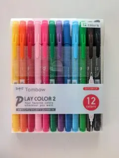 Tombow PLAY COLOR 2 12色セット 水性サインペンのサムネイル