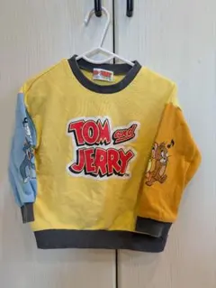 トレーナー　トップス　キッズ　トムとジェリー　子供服　カットソー