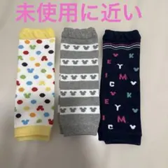ベビー膝当て　レッグウォーマー　ベルメゾン　ミッキー　ディズニー　Disney